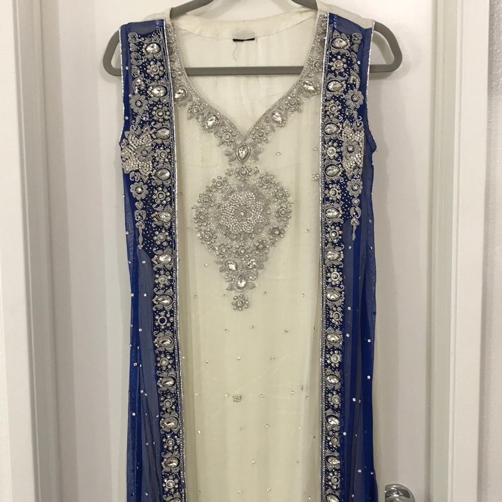 Indian/Pakistani anarkali party wear outfit